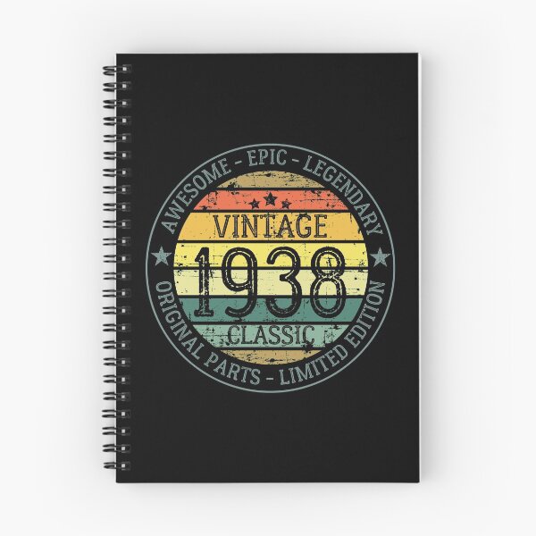 Item preview, Vintage 1938 Classic - Retro Sunset - Birthday designed and sold by Rhu Creations.