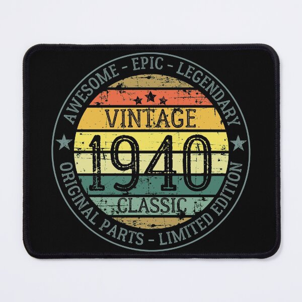 Item preview, Vintage 1940 Classic - Retro Sunset - Birthday designed and sold by Rhu Creations.