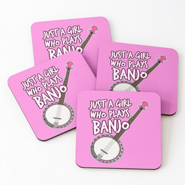Artikelvorschau, Einfach ein Mädchen, das Banjo spielt, Banjospielerin entworfen und verkauft von doodlerob.