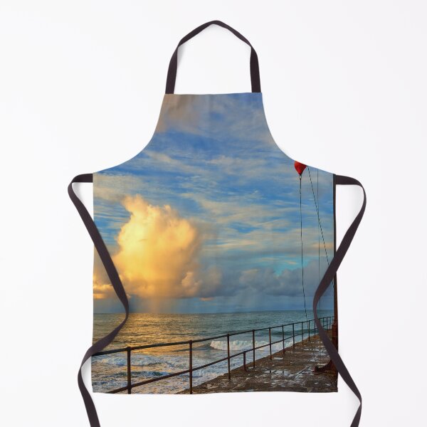 Item preview, Sunrise over the Cornish Sea, photographed from Porthleven jetty designed and sold by VnGphoto.