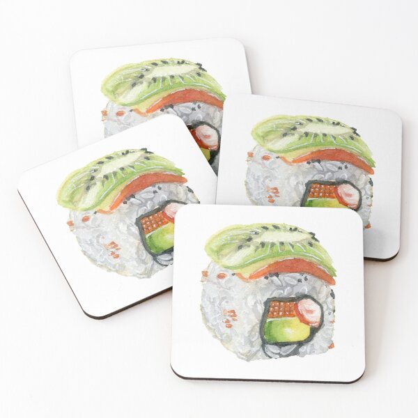 Item preview, Sushi 1 designed and sold by Amanda Meszaros Art.