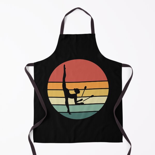 Artikelvorschau, Rhythmische Gymnastik Clubs Turnerin Mädchen Vintage Retro entworfen und verkauft von TastefulTees.