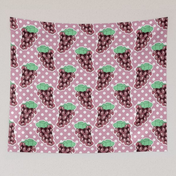 Item preview, Red Grapes Polk-a-dot Pattern designed and sold by SaradaBoru.