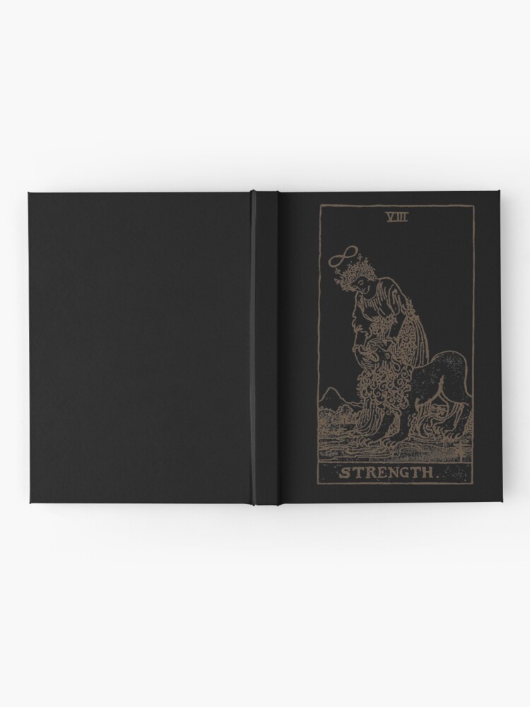 Alternate view of Strength Tarot Hardcover Journal
