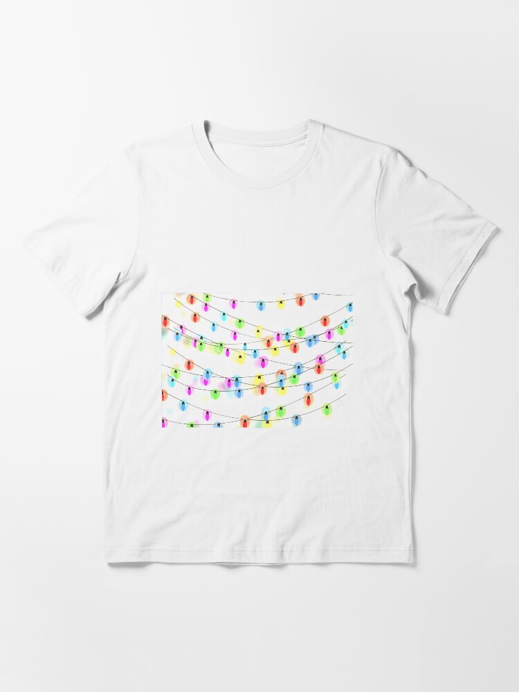 "Christmas Lights " Tshirt for Sale by BoztikDesigns Redbubble