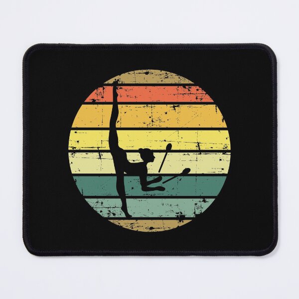 Item preview, Rhythmic Gymnastics Clubs Gymnast Girl Vintage Retro designed and sold by TastefulTees.