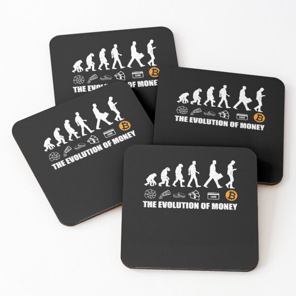 Item preview, Evolution Of Money Bitcoin BTC Crypto Holder Cryptocurrency designed and sold by shophia-art.