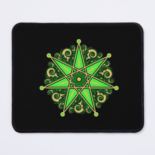 Item preview, Fairy Star, Fairy, Elven Star, Symbol Perfection & Protection, Heptagram, Magic designed and sold by nitty-gritty.