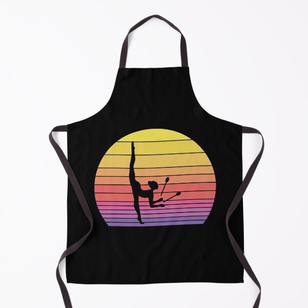 Item preview, Rhythmic Gymnastics Clubs Gymnast Girl Vintage Retro designed and sold by TastefulTees.