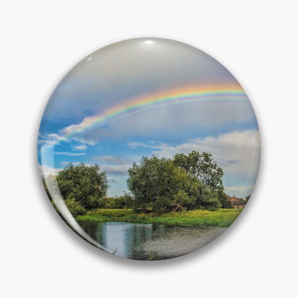 Item preview, #15 Rainbow over Ratcliffe on Soar Power Station Near to Kegworth Village designed and sold by phutball.