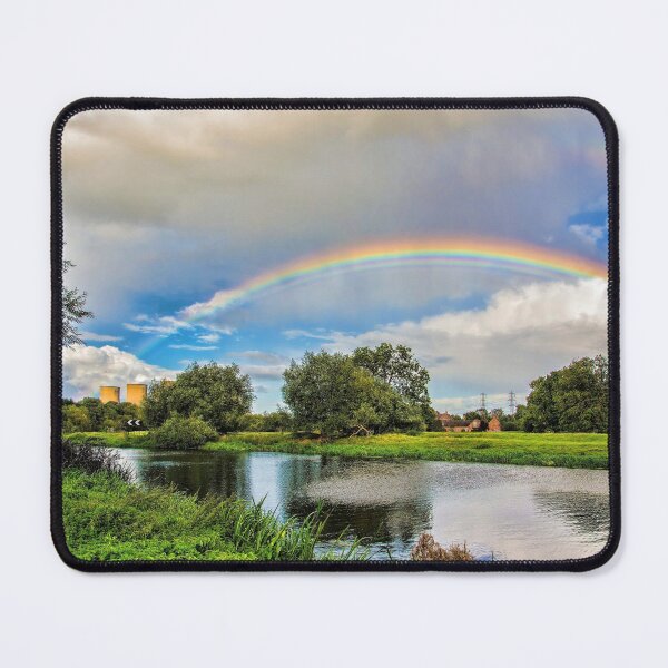 Item preview, #15 Rainbow over Ratcliffe on Soar Power Station Near to Kegworth Village designed and sold by phutball.