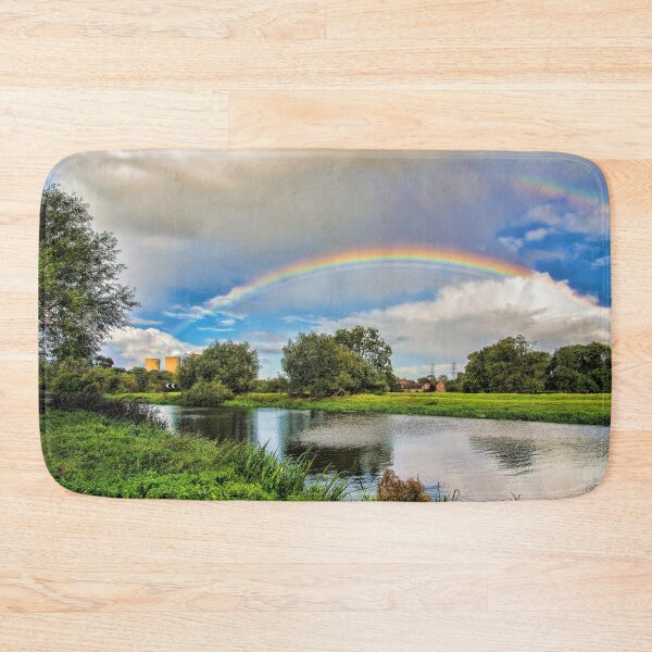 Item preview, #15 Rainbow over Ratcliffe on Soar Power Station Near to Kegworth Village designed and sold by phutball.