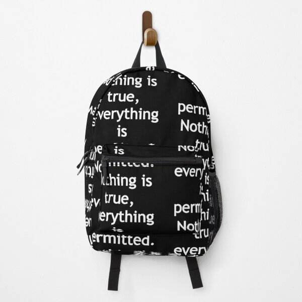 Item preview, Nothing is true, everything is permitted. designed and sold by Gamerss4Life.