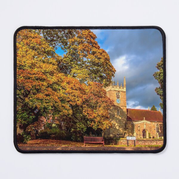 Item preview, #17 Kingston On Soar Village and St Winifred's Church in Autumn designed and sold by phutball.