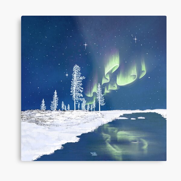 Sub-Zero Winter - Lapland8seasons Metal Print