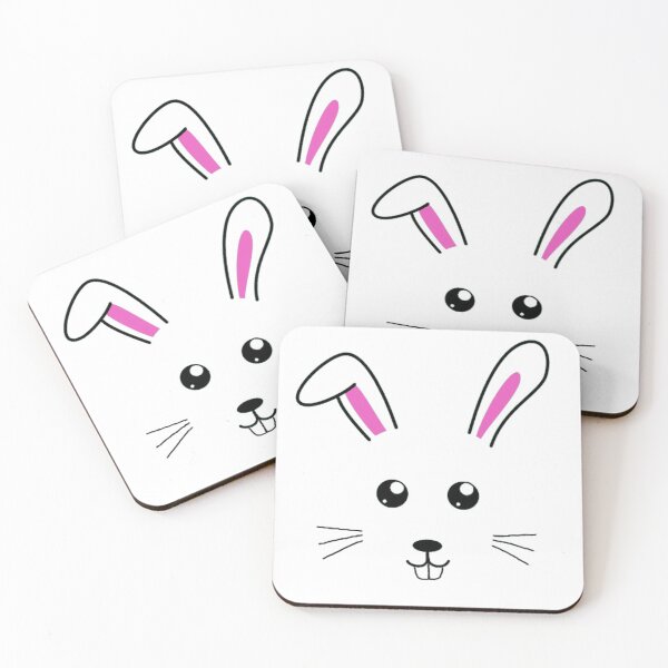 Item preview, Cute Bunnie with the ear down designed and sold by kapiks.