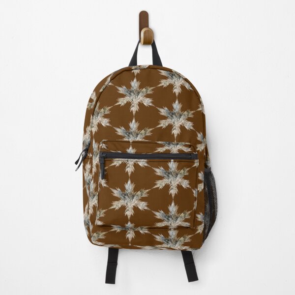 Item preview, Brown and Ice Snowflakes Star by Iritof designed and sold by iritof.