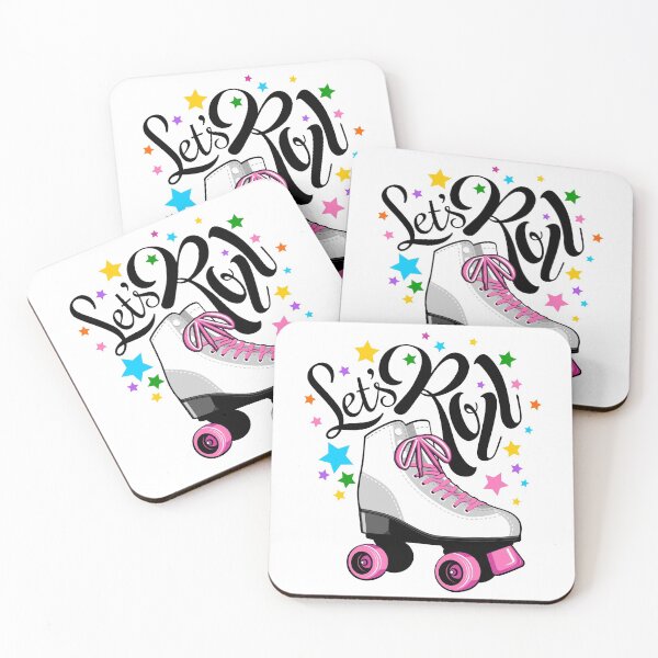 Item preview, Let's Roll. Fun roller skate party  designed and sold by iclipart.