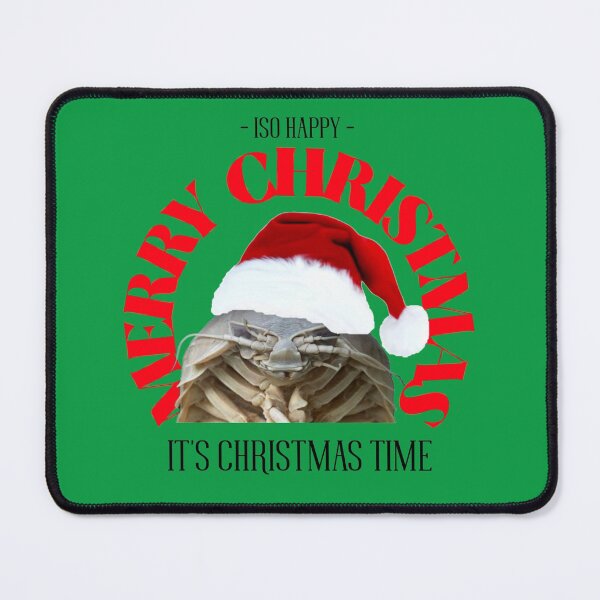 Item preview, ISO Happy it's Christmas time - Merry Christmas (on green) designed and sold by GagiTees.