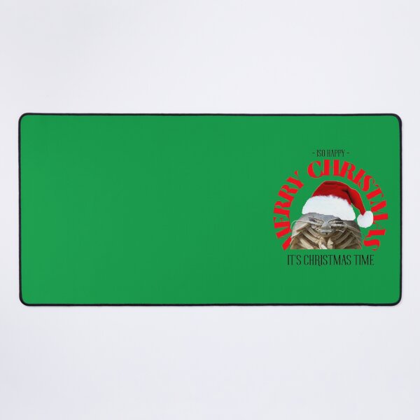 Item preview, ISO Happy it's Christmas time - Merry Christmas (on green) designed and sold by GagiTees.