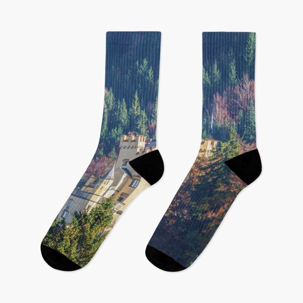 Item preview, Hohenschwangau Castle In Autumn designed and sold by rawshutterbug.