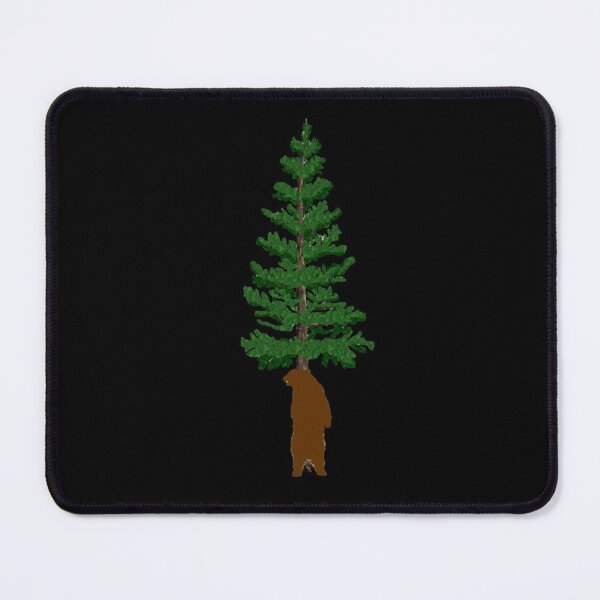 Item preview, Brown Bear Back Scratchin on Black designed and sold by HighCountry2021.