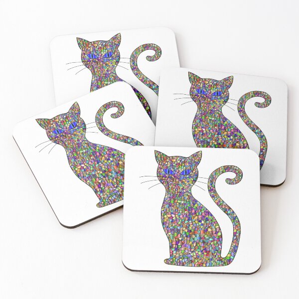Item preview, Colorful Cat designed and sold by Jujuzinha21.