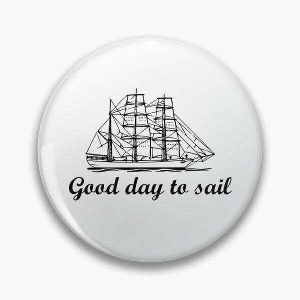 Item preview, good day to sail simple cool vintage design designed and sold by artirio.