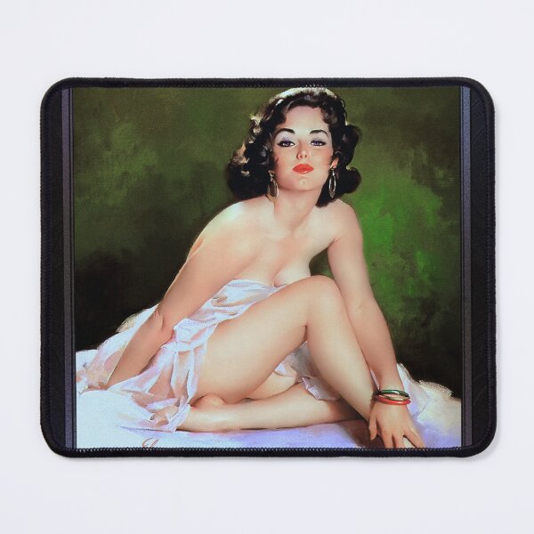 Item preview, The Elegant Beauty Of Annette by Gil Elvgren Vintage Xzendor7 Old Masters Reproductions designed and sold by Xzendor7 Digital Art Creations.
