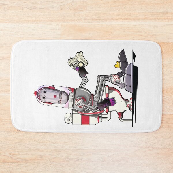 Item preview, Space Robot on the Toilet designed and sold by Wyattdesign.