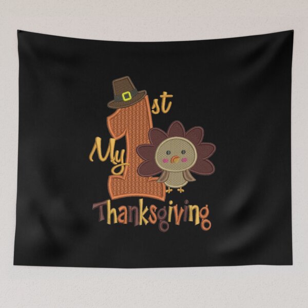 Item preview, my first thanksgiving 4 baby designed and sold by StoreRahhal.