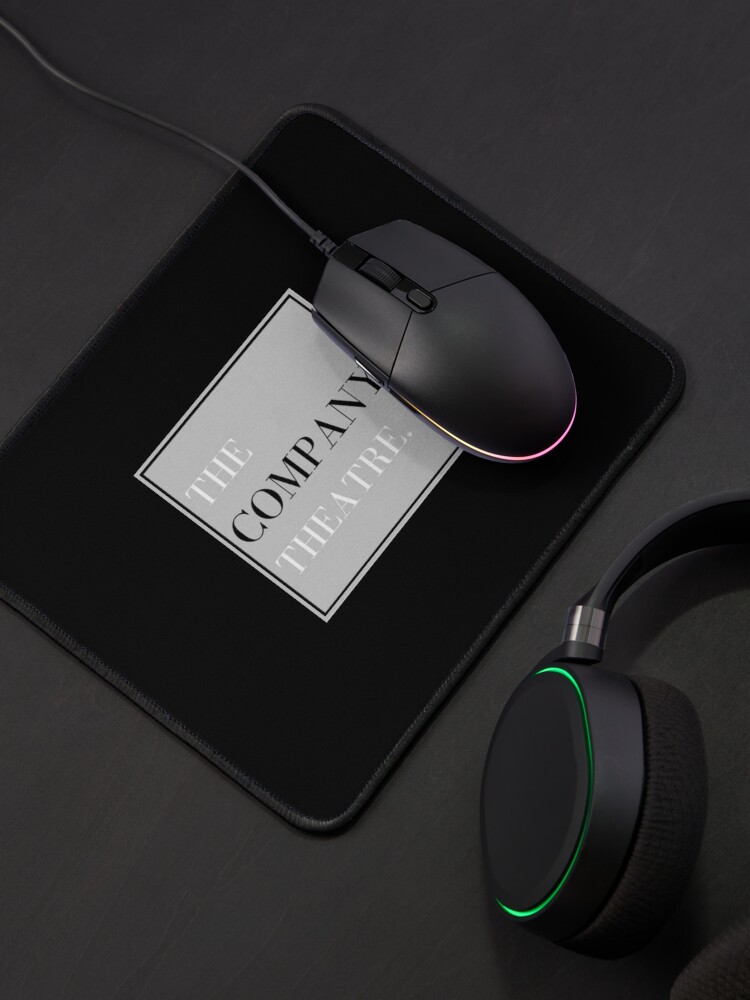 Thumbnail 4 of 5, Mouse Pad, The Company Theatre (Black Logo) designed and sold by TCTRoc.