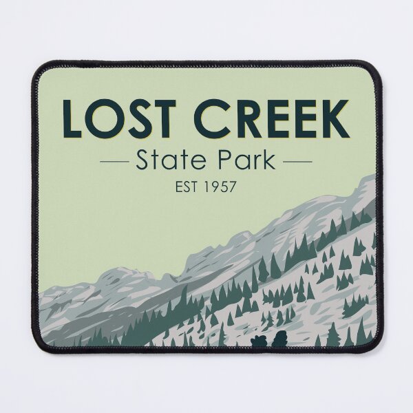 Item preview, Lost Creek State Park Montana Vintage designed and sold by KrisSidDesigns.