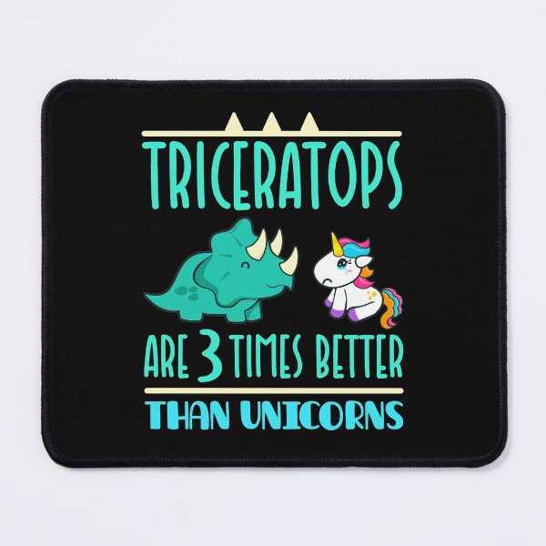 Item preview, Triceratops Dinosaurs Funny Gifts 3 Times Better Than Unicorns designed and sold by jaygo.
