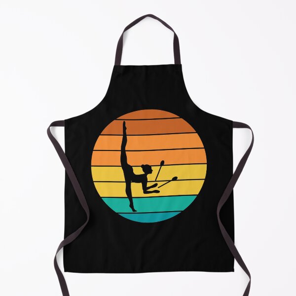 Item preview, Rhythmic Gymnastics Clubs Gymnast Girl Vintage Retro designed and sold by TastefulTees.