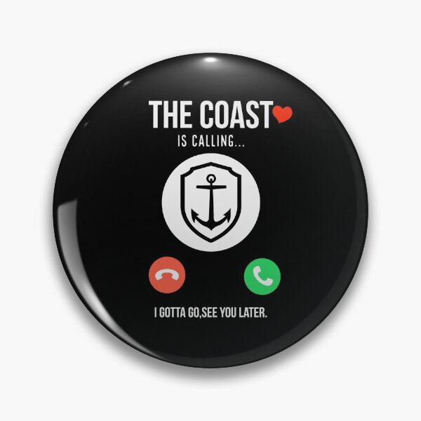 Item preview, The Coast is calling incoming call design designed and sold by Coasties.