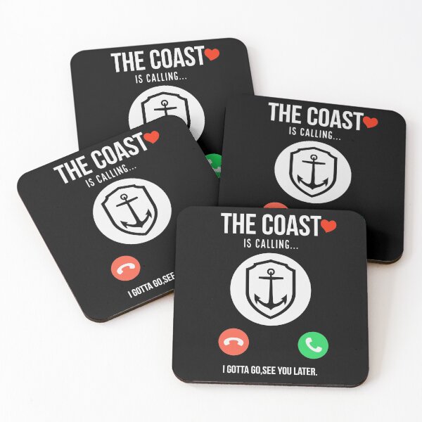 Item preview, The Coast is calling incoming call design designed and sold by Coasties.