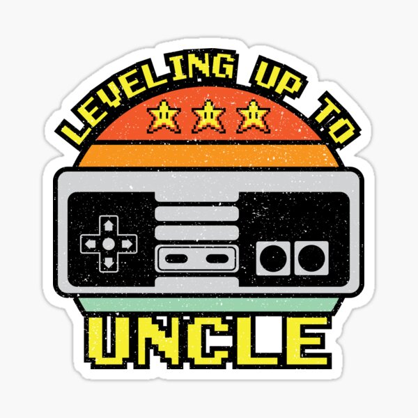 Item preview, Leveling Up To Uncle designed and sold by Art by s2ray.
