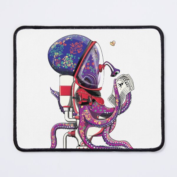 Item preview, Space Octopus on the Toilet designed and sold by Wyattdesign.