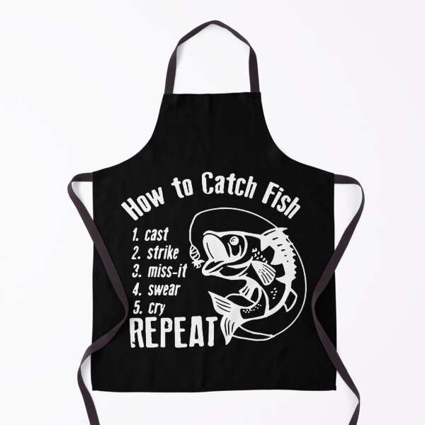 Item preview, Funny How to Catch Fish Love Fishing Born to go cast strike miss it fishing I love Fishing Art Design Happy Apparel Essential Inspiration Joy Mood Funny designed and sold by DesignByHeartUK.