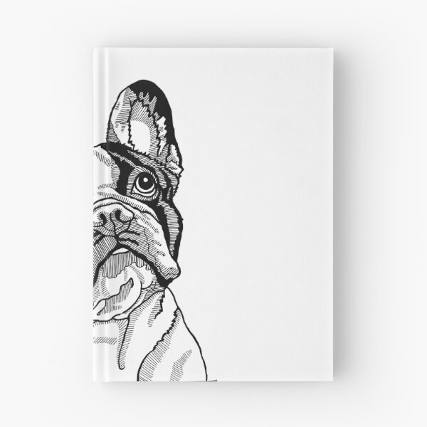 Item preview, Cute French Bulldog Pop Art, Line Drawing of a Frenchie Dog designed and sold by Pop Zoo.