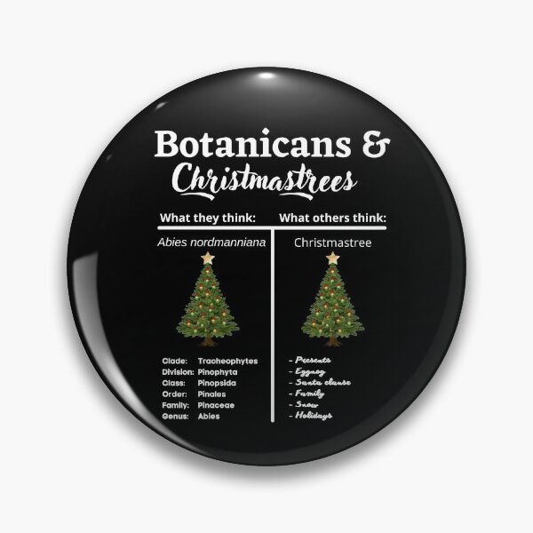 Item preview, Botanists See Christmas Trees - Nerd Christmas Biology designed and sold by Garaunt - The bavarian brute.