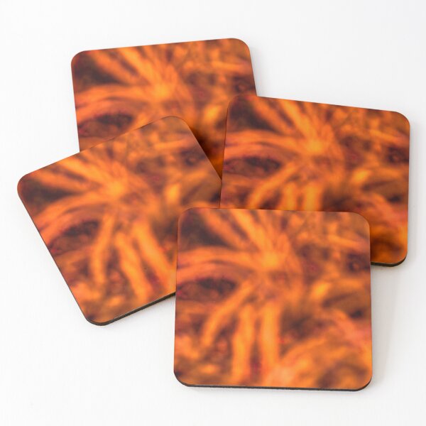 Item preview, Red abstract stars designed and sold by Kiran-Fine-Art.