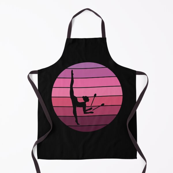 Item preview, Rhythmic Gymnastics Clubs Gymnast Girl Vintage Retro designed and sold by TastefulTees.