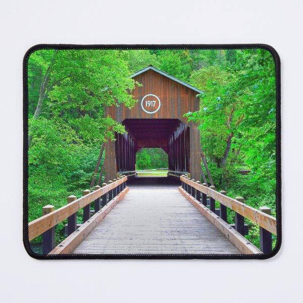 Item preview, McKee Covered Bridge designed and sold by Jennifer Hulbert-Hortman.