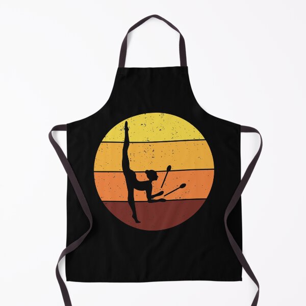 Item preview, Rhythmic Gymnastics Clubs Gymnast Girl Vintage Retro designed and sold by TastefulTees.