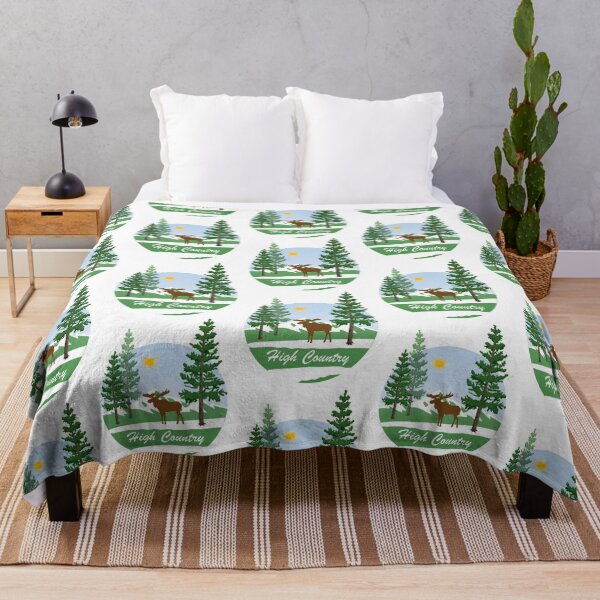 Item preview, High Country Winter Moose Scene designed and sold by HighCountry2021.