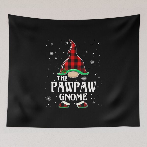 Item preview, Pawpaw Gnome Buffalo Plaid Matching Family Christmas Pajama designed and sold by Shania Tremblay.