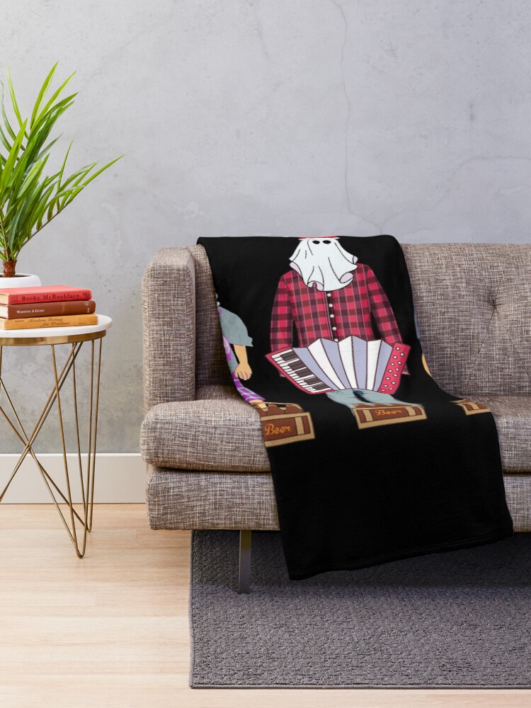 Da B'ys, musical mummers Throw Blanket