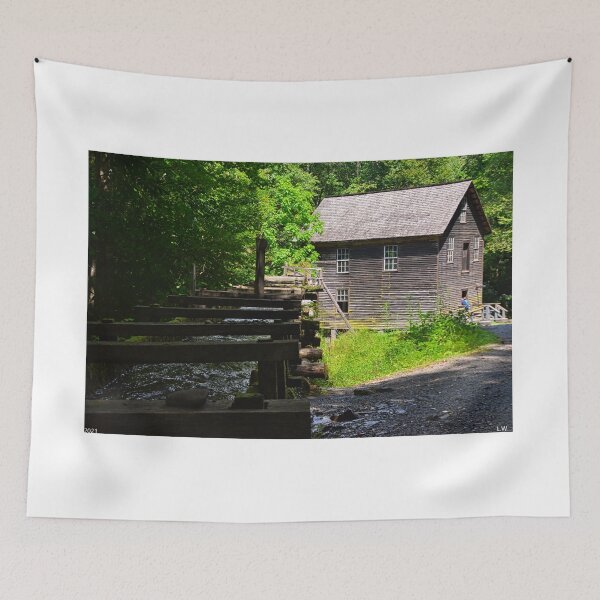 Item preview, Mingus Mill Great Smoky Mountains National Park designed and sold by LisaWootenPhoto.